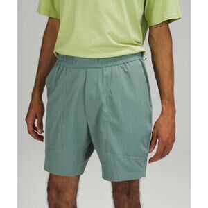 Men’s Lululemon Bowline Shorts 8” Stretch Shorts Dark Green Size XL